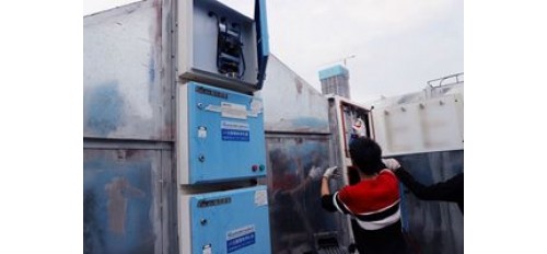 廣杰GOJEK：靜電油煙凈化設(shè)備手動清洗與自動清洗差異！