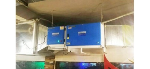 真實案例|長沙又一家高端湘菜館使用了廣杰16000風量油煙凈化設(shè)備！